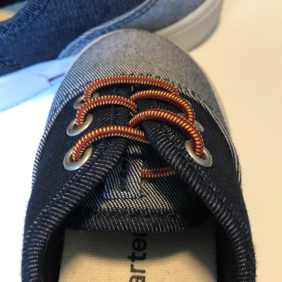 Casual denim toddler shoes. - Picture 5 of 6